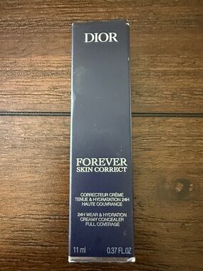 Dior Forever Skin Correct Concealer Box - Navy Blue with Silver Text